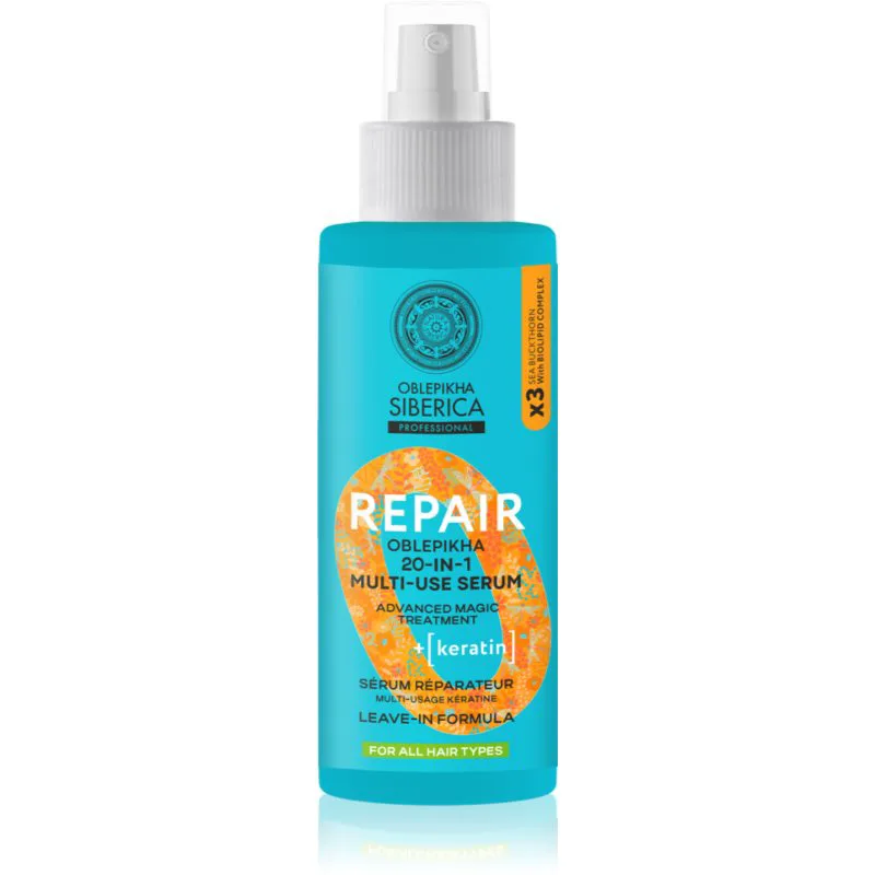 Natura Siberica Oblepikha Siberica Repair αναζωογονητικός ορός για τα μαλλιά 200 ml