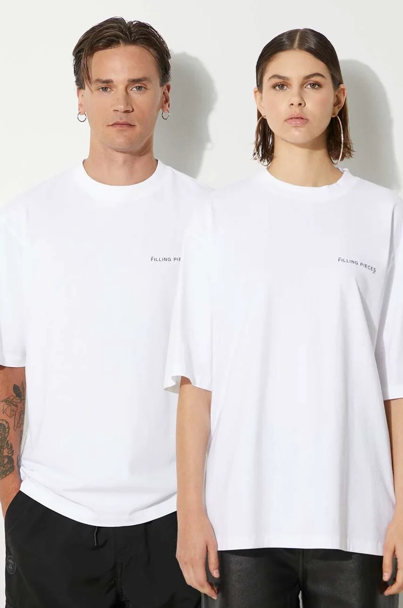 Βαμβακερό μπλουζάκι Filling Pieces Boxy