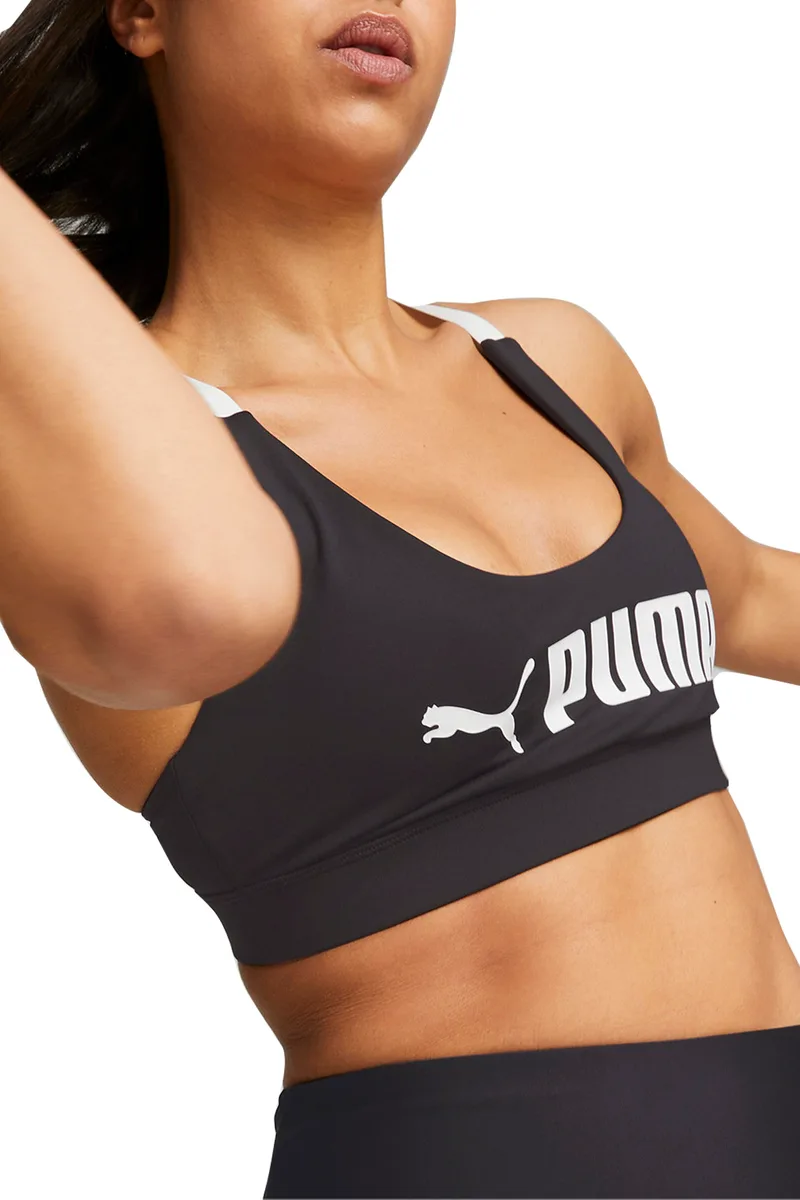 Μπουστάκι Puma Mid Impact Puma Fit 522192-01 Γυναικείο