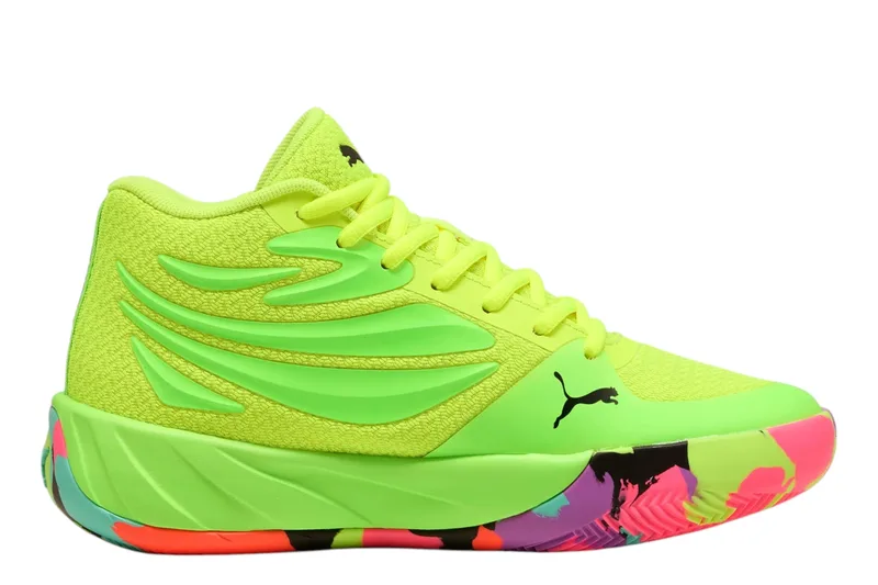 Παπούτσια Μπάσκετ Puma Court Pro Marble JR 311395-02 Unisex Παιδικό