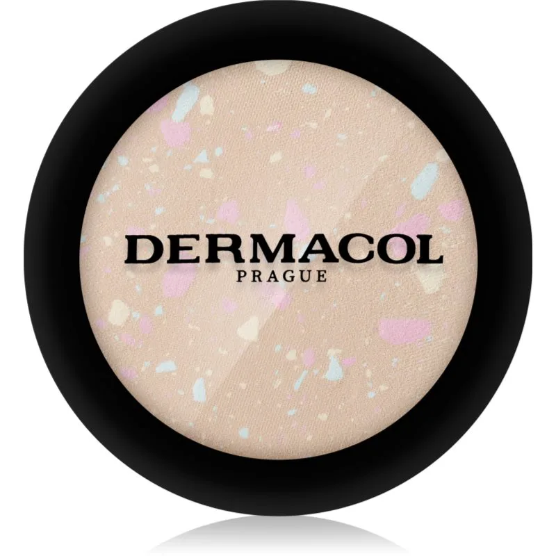 Dermacol Compact Mosaic μεταλλική συμπαγής πούδρα απόχρωση 02 8,5 γρ