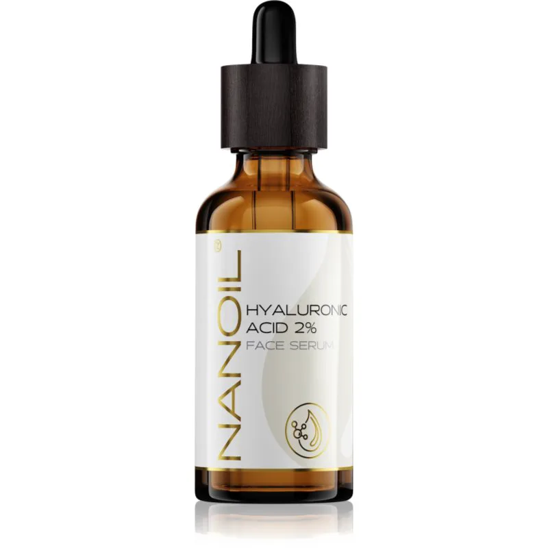 Nanoil Hyaluronic Acid 2% εντατικά ενυδατικός ορός προσώπου με υαλουρονικό οξύ 50 ml