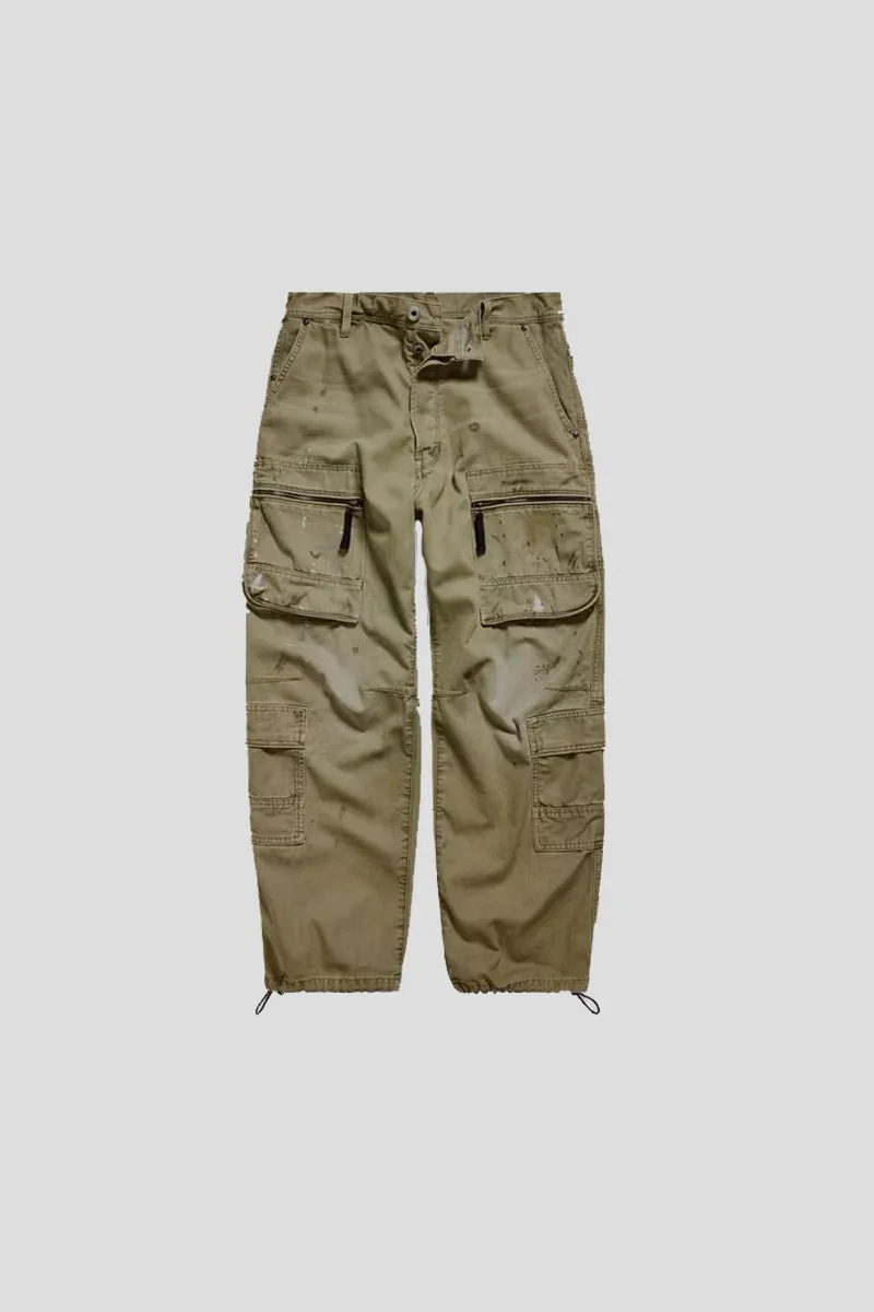 G-STAR Ανδρικό Πράσινο Multi Pocket Cargo Relaxed Jeans
