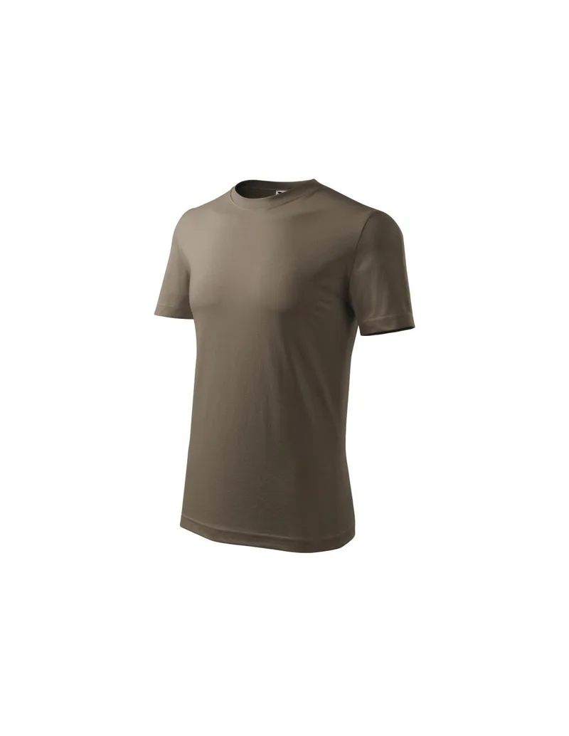 Malfini Ανδρικό Διαφημιστικό T-shirt Κοντομάνικο σε Καφέ Χρώμα MLI-13229