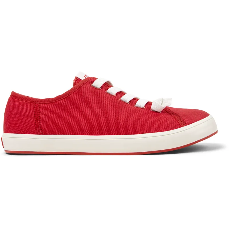 CAMPER Peu Rambla II - Casual παπούτσια Για Ανδρικα - Κόκκινο, Μέγεθος 43, Cotton fabric