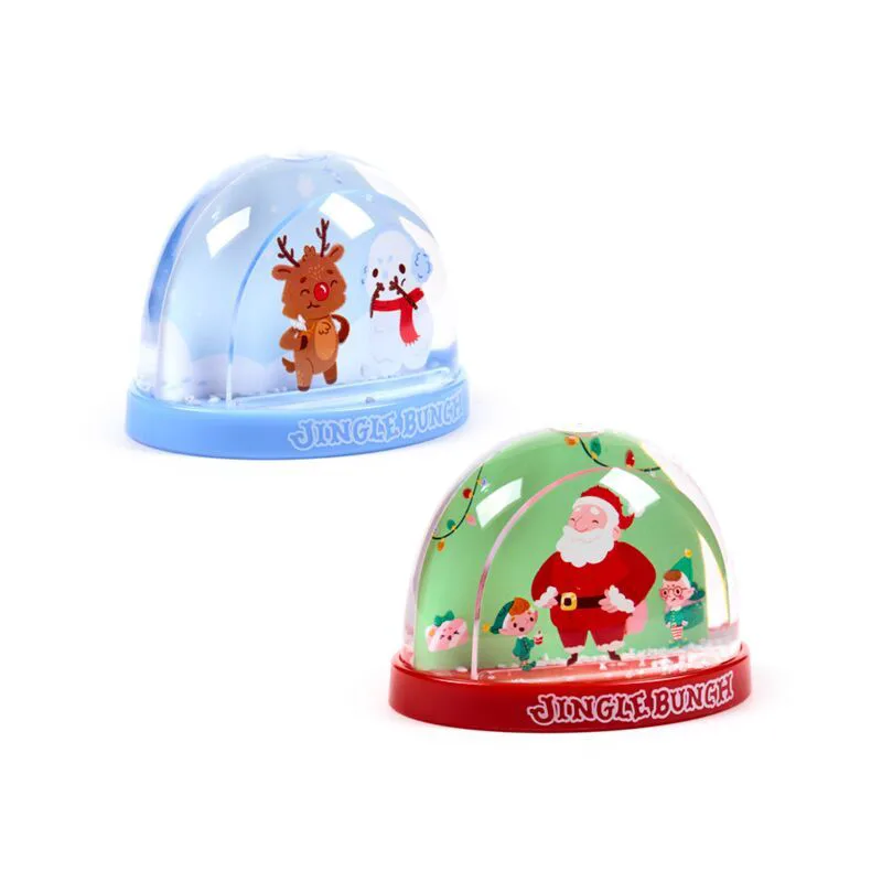 Χιονόμπαλες Xmas Puckator Jigle Bunch (2 σχέδια)