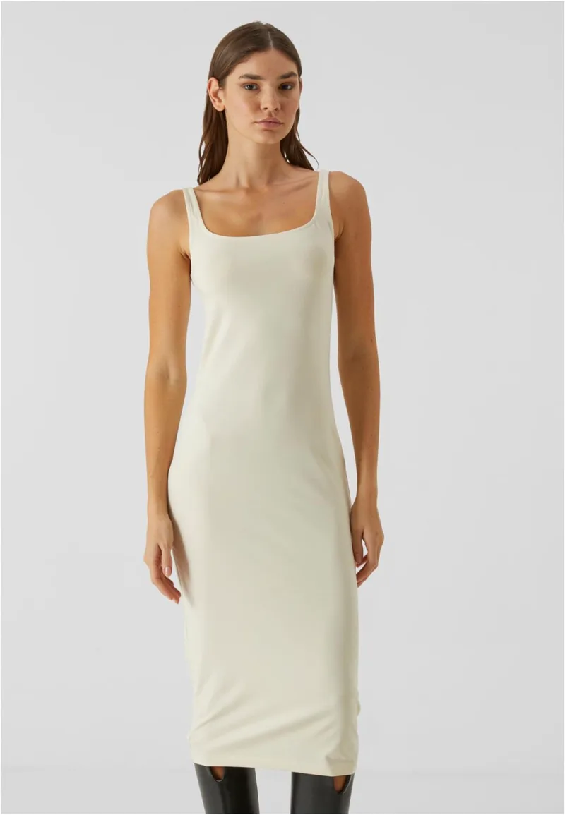 Γυναικείο Basic Long Cotton Jersey Dress Urban Classics TB7180-02903 whitesand