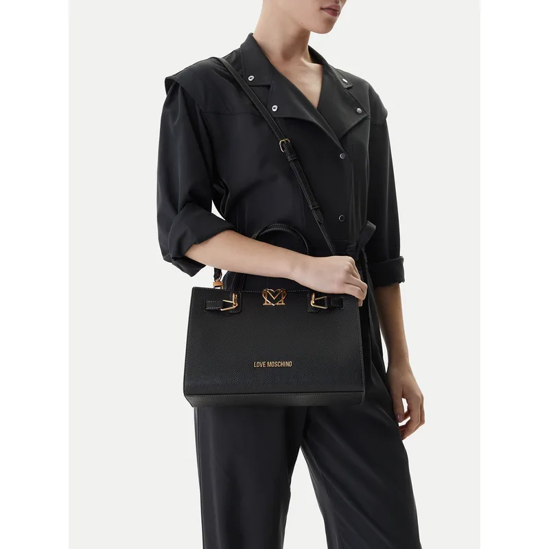 Τσάντα LOVE MOSCHINO JC4126PP1OLM0000 Μαύρο