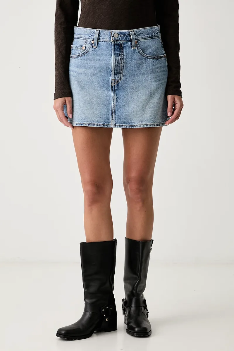 Levi's φούστα ντένιμ ICON