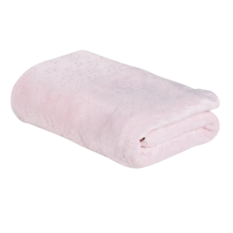 Κουβέρτα Fleece Αγκαλιάς Das Home 4904 Ροζ 75x100