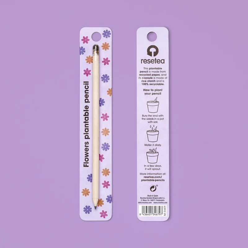 Μολύβι που φυτεύεται Resetea - Flowers plantable pencil