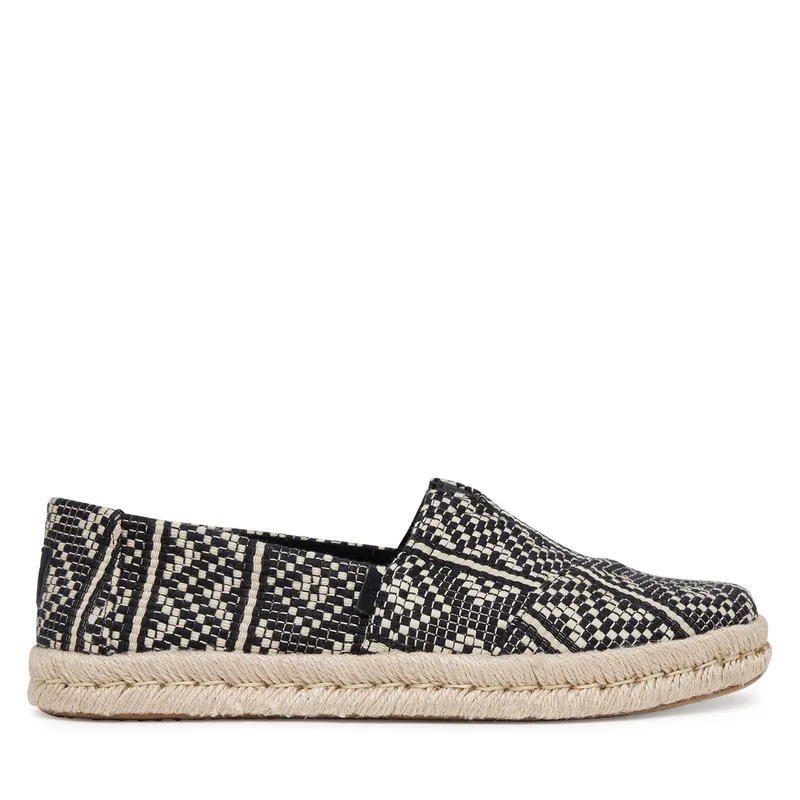 Εσπαντρίγιες Toms Alpargata Rope 2.0 10021886 Μαύρο