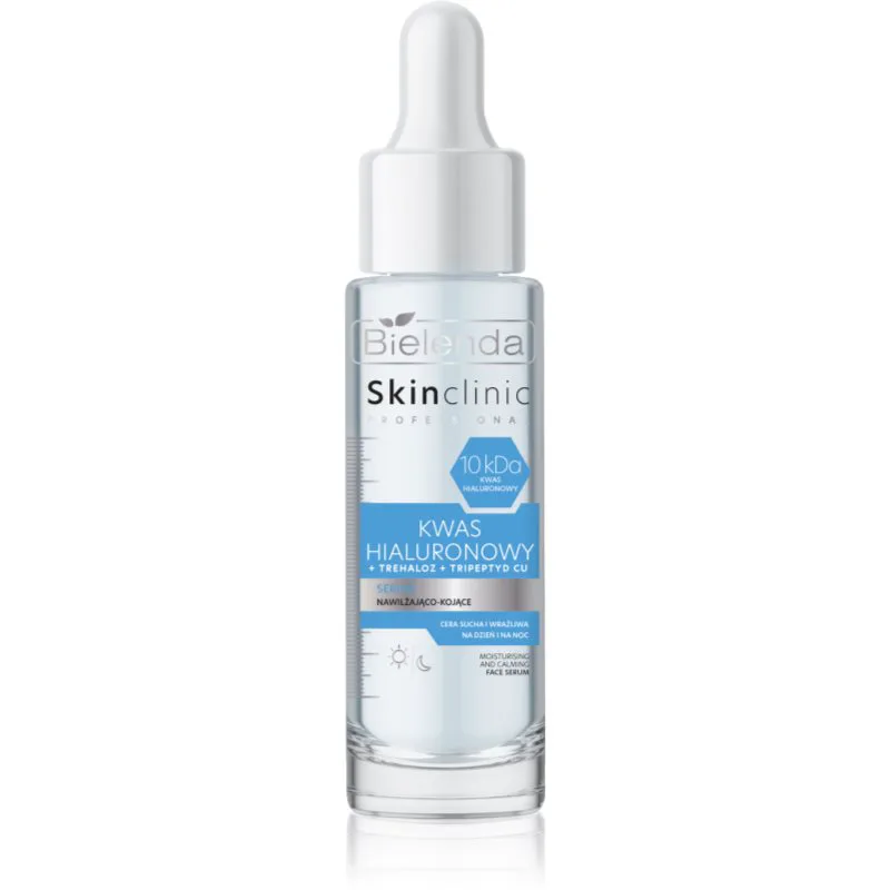 Bielenda Skin Clinic Professional Hyaluronic Acid καταπραϋντικός και ενυδατικός ορός 30 ml