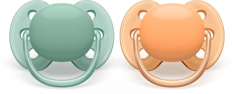 Philips Avent Ultrasoft Premium 0-6 months pacifier Neutral 2 pieces