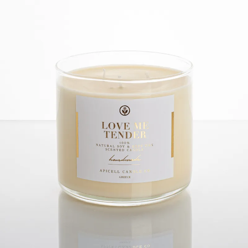 Love me tender | Αρωματικό Κερί Σόγιας | Grand Lumière 600ml
