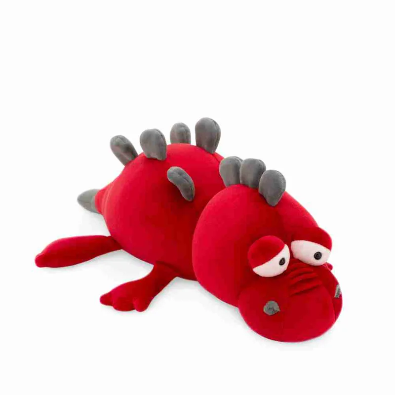 Λούτρινο SLEEPY THE DRAGON Κόκιννο 45 cm