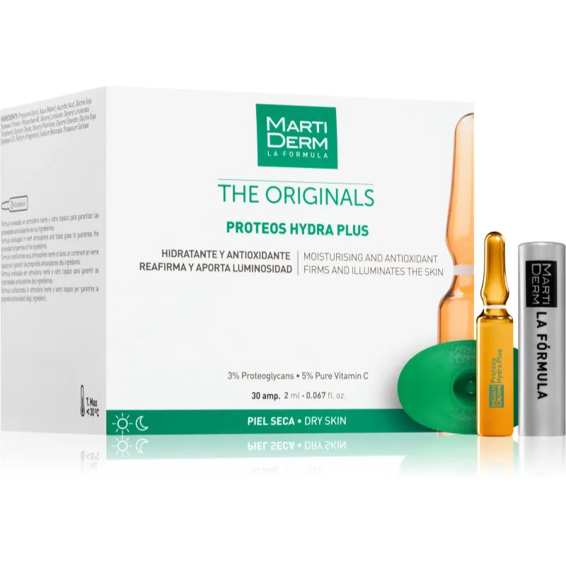 MartiDerm The Originals Protoes Hydra Plus εντατικά ενυδατικός ορός 30x2 ml