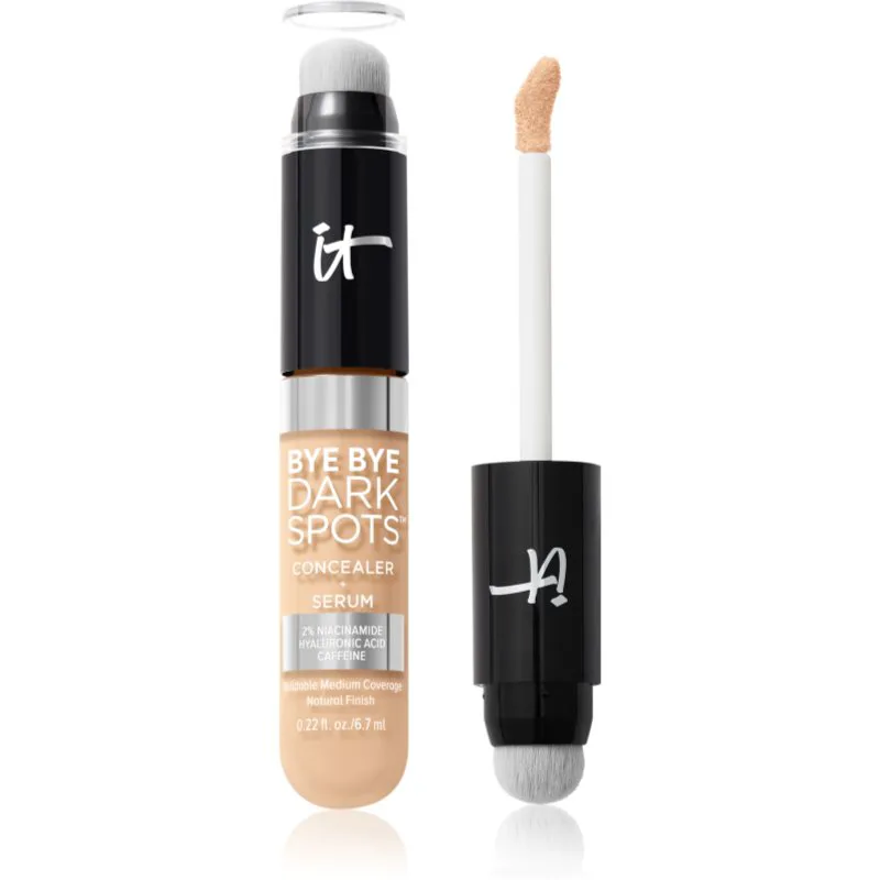 IT Cosmetics Bye Bye Dark Spots κρεμμώδης καλυπτικός διορθωτής για γυναίκες 12 Fair Warm 7 ml