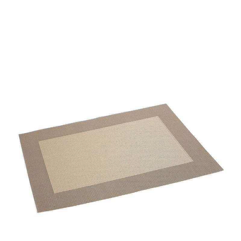 Σουπλά PVC Αδιάβροχο Μπεζ 45x30εκ. ESPIEL LUP103K6 (Σετ 6 Τεμάχια) (Υλικό: PVC, Χρώμα: Μπεζ) - ESPIEL - LUP103K6