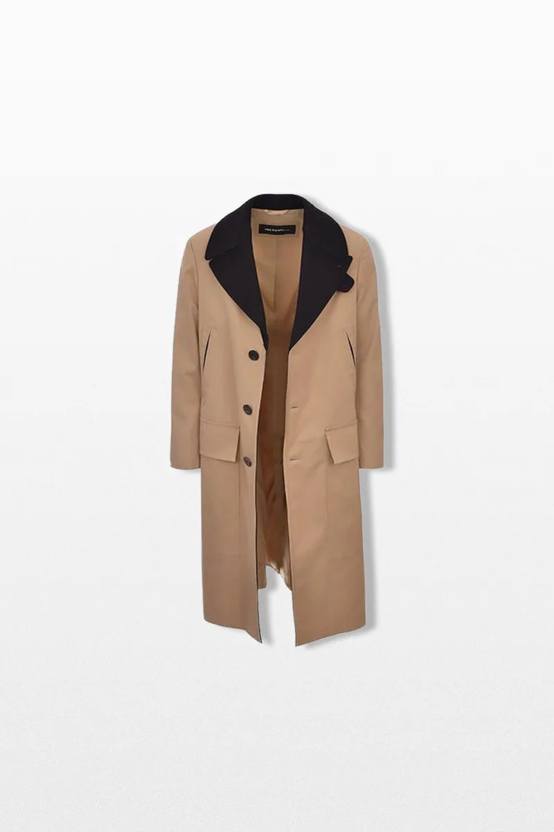 NEIL BARRETT Ανδρικό Πολύχρωμο Coat With Big Lateral Pockets