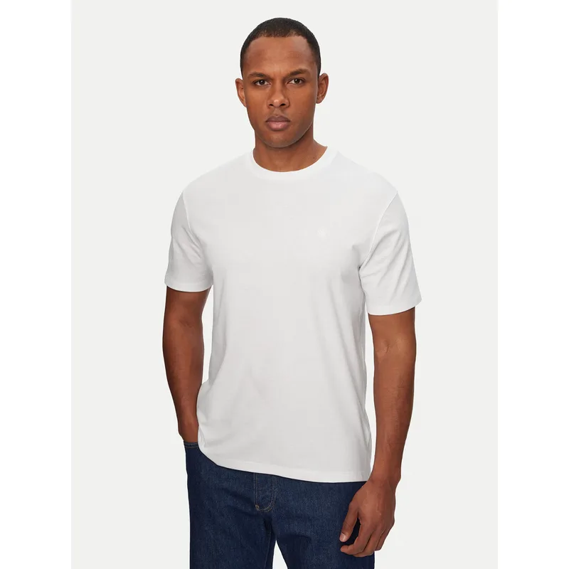 Calvin Klein T-Shirt LV04LB275G Λευκό Relaxed Fit