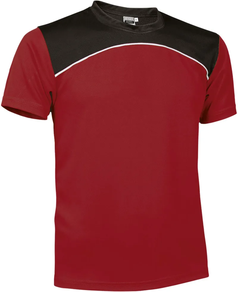 Τεχνικό T-Shirt MAURICE Valento CAVAMAURB_kids Lotto Red-White-Black