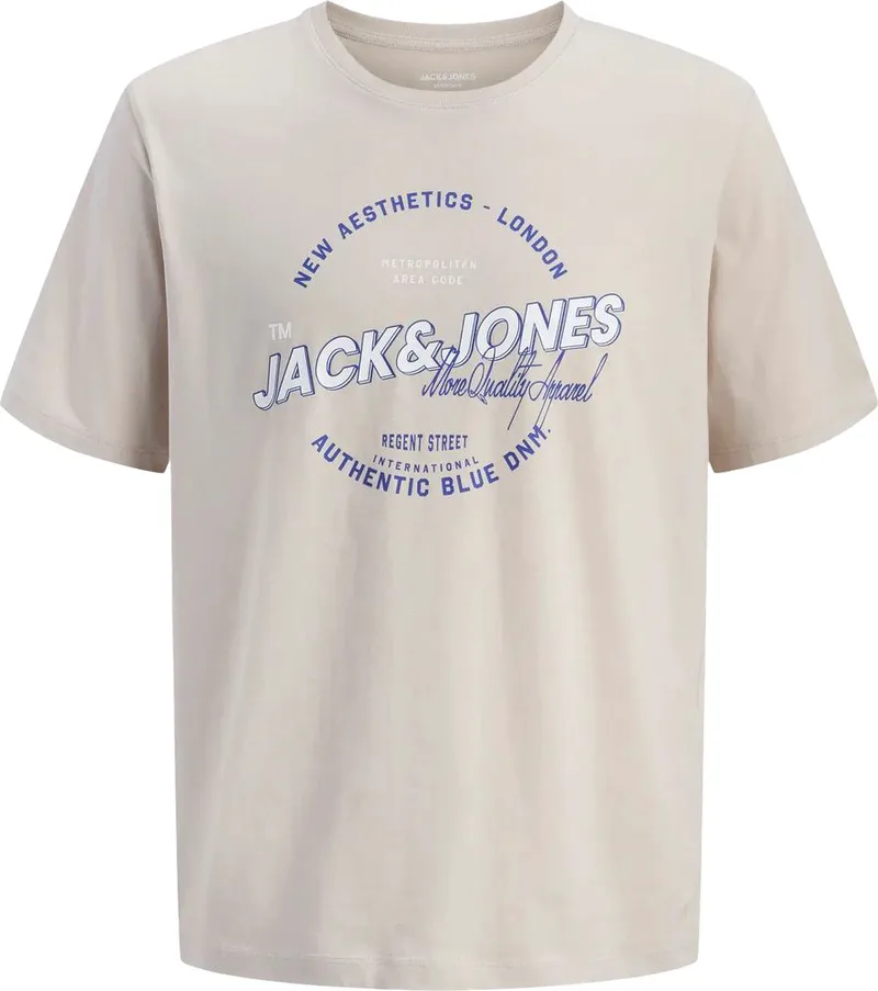 T-SHIRT JACK - JONES JJELOGO 12289236 ΓΚΡΙ (140CM)-(10 ΕΤΩΝ)