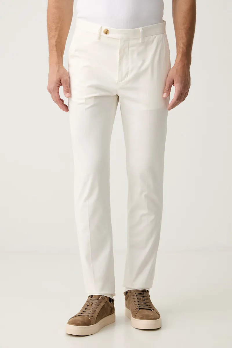 Tommy Hilfiger Παντελόνι ίσιο ανδρικό με lyocell NEW YORK