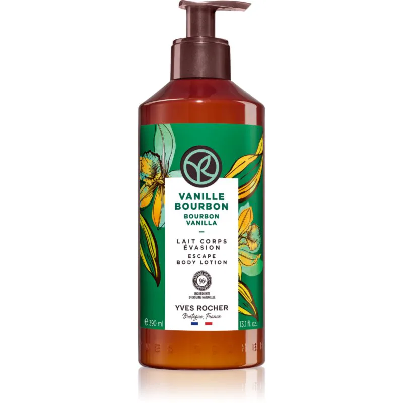 Yves Rocher Bain de Nature γαλάκτωμα σώματος Bourbon Vanilla 390 ml
