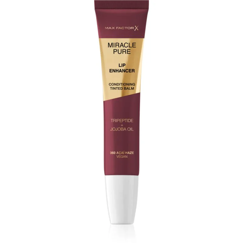 Max Factor Miracle Pure Lip Enhancer ενυδατικό λιπ γκλος απόχρωση 060 Acai Haze 12 ml