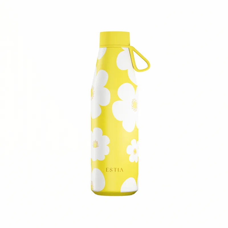 Μπουκάλι Θερμός 500ml Estia Save The Aegean Flow Yellow Daisy 01-42196