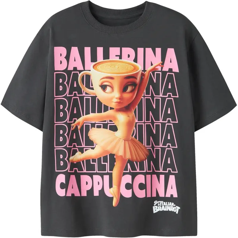 T-SHIRT NAME IT NKFAIDA BRAINR 13260398 ΜΑΥΡΟ (146-152CM)-(11-12 ΕΤΩΝ)