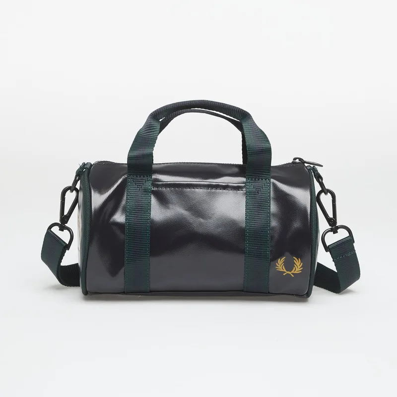 Τσάντα Fred Perry Classic Mini Barrel Bag Navy/ Grassroots Universal