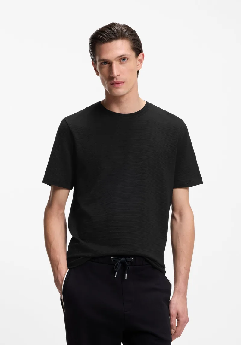 BOSS Κοντομάνικη T-shirt Tiburt 240 - 50452680 001 Black