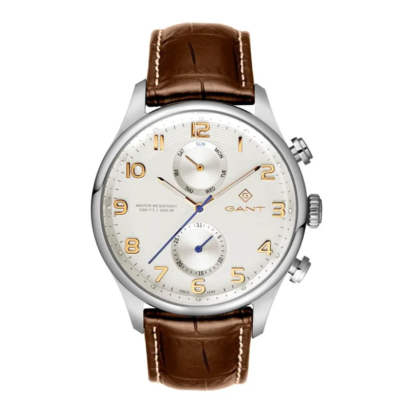 GANT Southampton Silver Brown Leather G175008