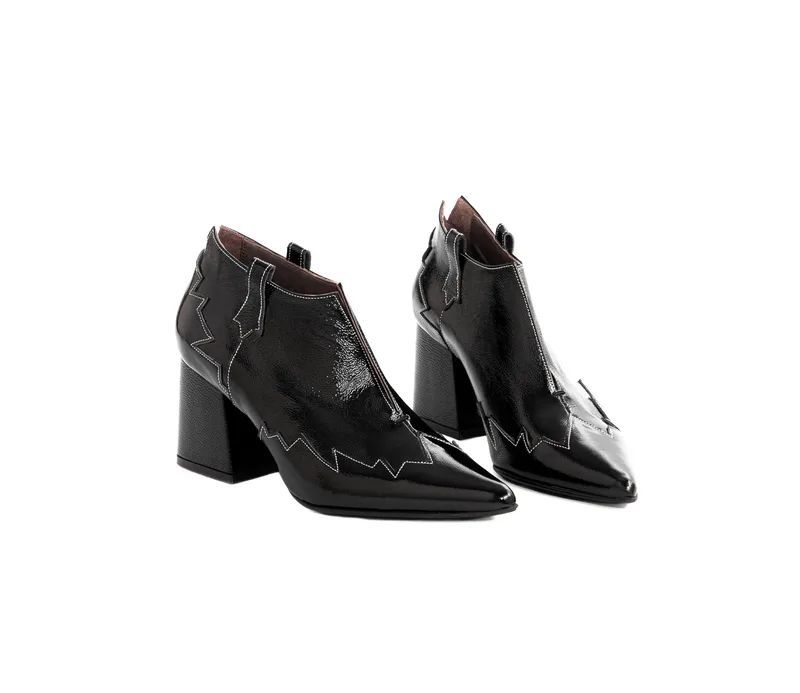 Δερμάτινα Μποτάκια Ankle Boots Art 3fw55