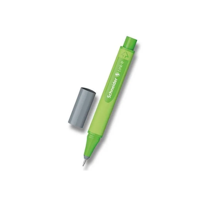 191212 ΣΤΥΛΟ SCHNEIDER FINELINER LINK-IT 0.4mm SILVER GREY