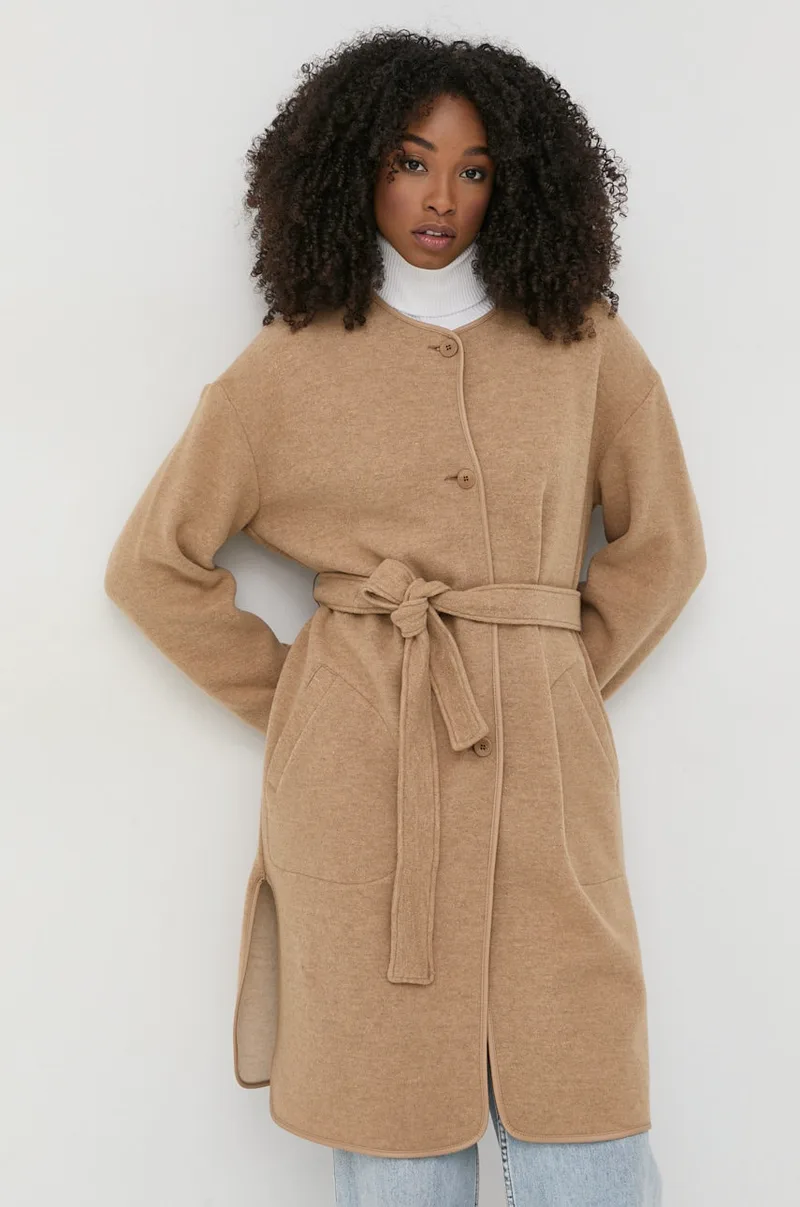 Μάλλινο παλτό Max Mara Leisure