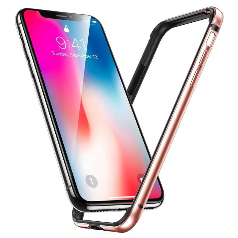 ESR iPhone X/Xs Edge Guard Rose Χρυσό (X000UL9EWR)