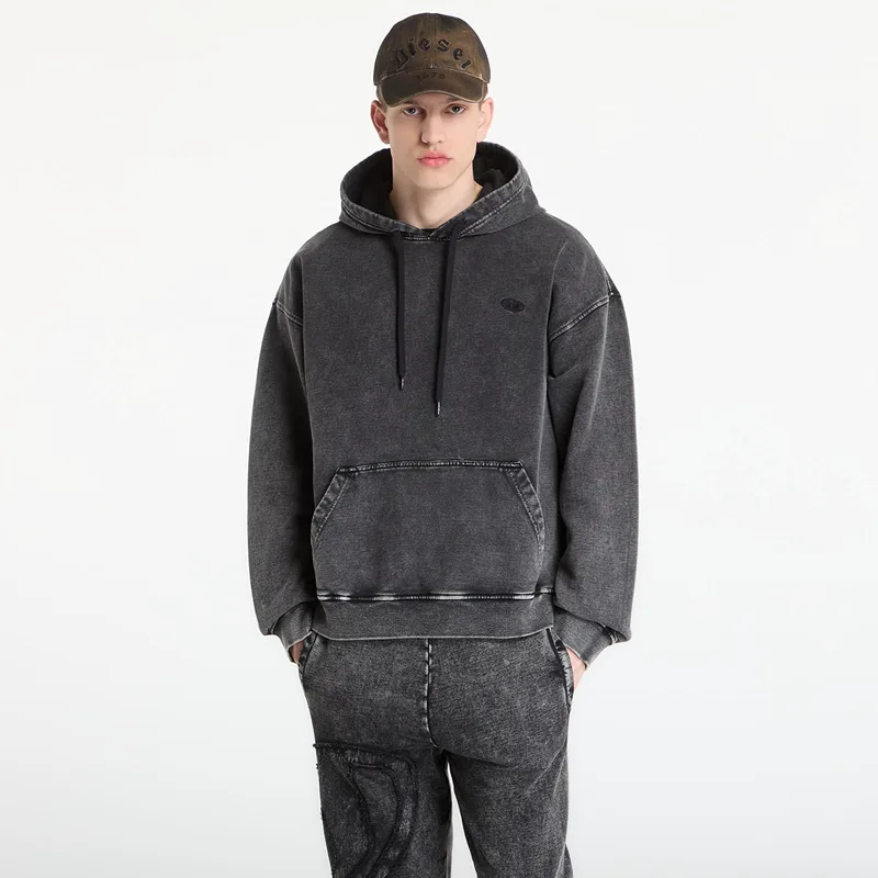 Φούτερ Diesel S-Boxt-Hood-Den Sweatshirt Black/ Violet M