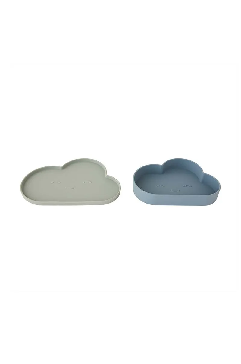 Σετ πιάτων και μπολ OYOY Chloe Cloud 23,5 / 19,5 cm