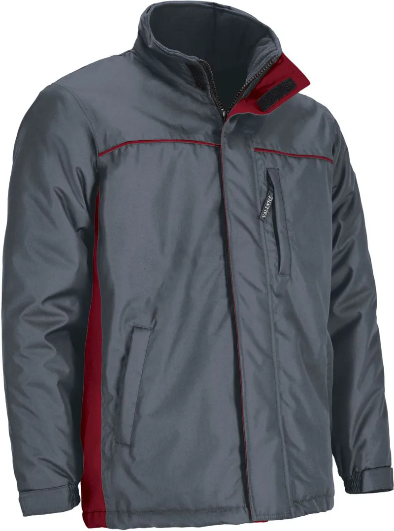 Μπουφάν Parka THUNDER Valento PKVATHUGR Cement Grey-Lotto Red