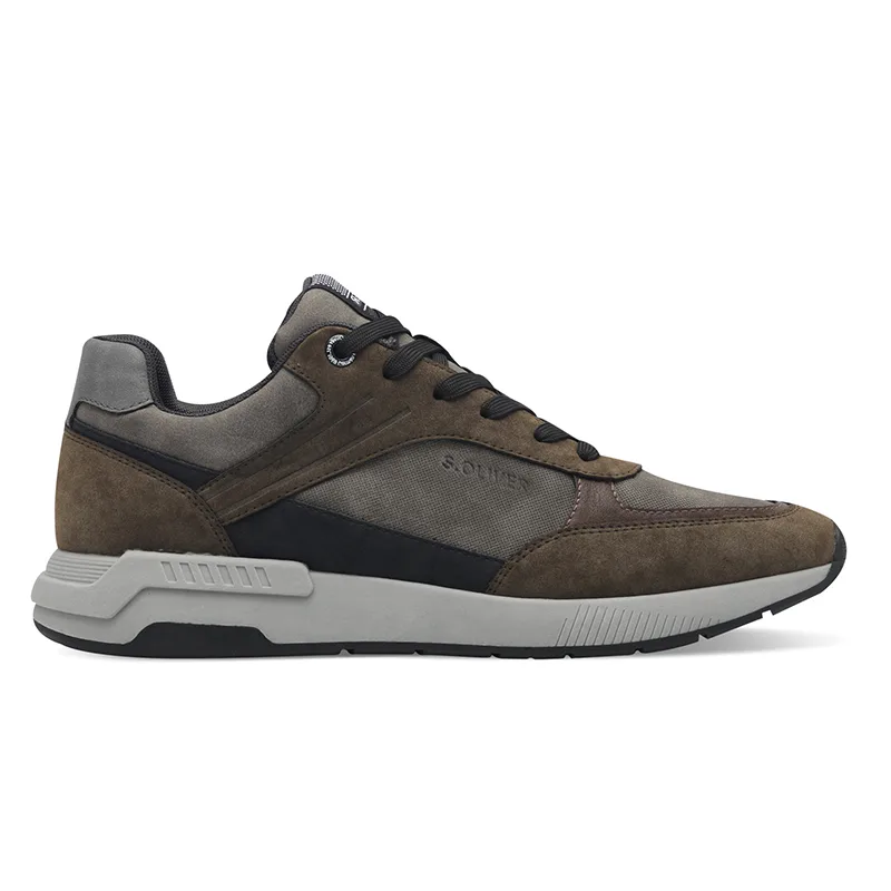 s.Oliver ESSENTIALS ΑΝΔΡΙΚΟ SNEAKER 5-13603-42 73A KHAKI COMB.