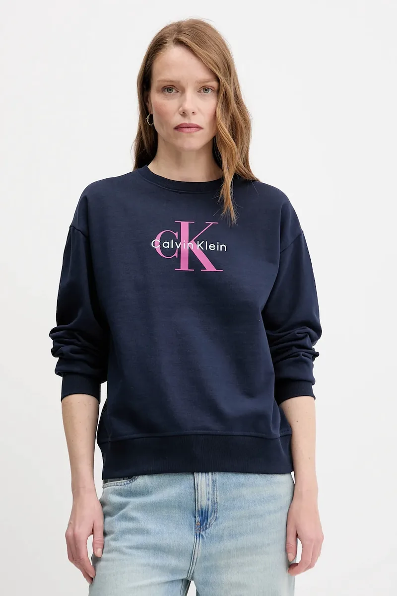 Calvin Klein Jeans μπλούζα γυναικεία με βαμβάκι