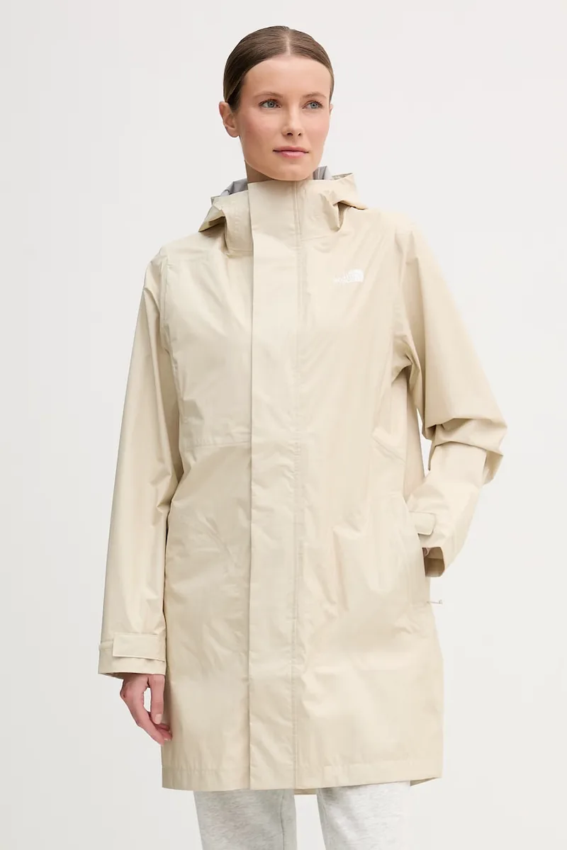 The North Face αδιάβροχο μπουφάν γυναικείο PACKABLE SHELL