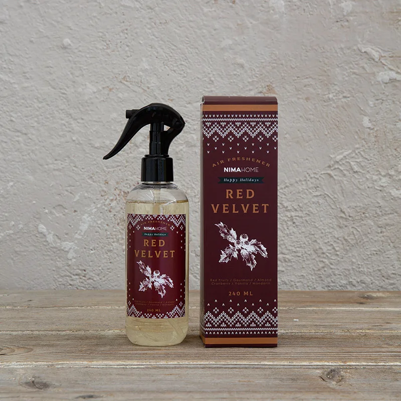 Χριστουγεννιάτικο Αρωματικό Σπρέι 240ml - Nima Red Velvet