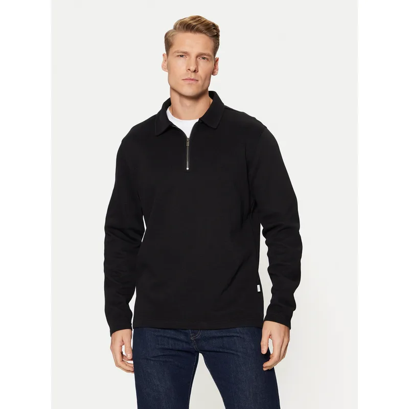 Selected Homme Polo 16095710 Μαύρο Regular Fit