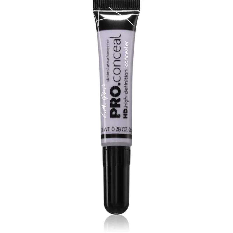 L.A. Girl Cosmetics HD Pro. Conceal υγρό κονσίλερ απόχρωση Lavender 8 γρ