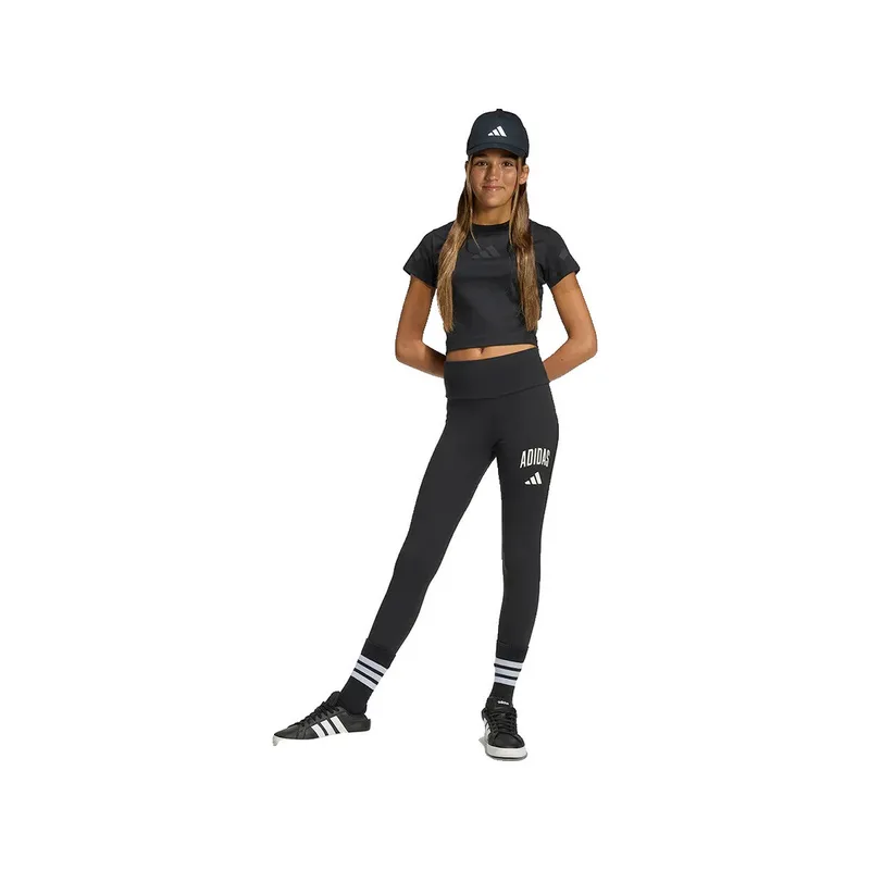 Καλσόν adidas Leggings collegiate typography taille haute