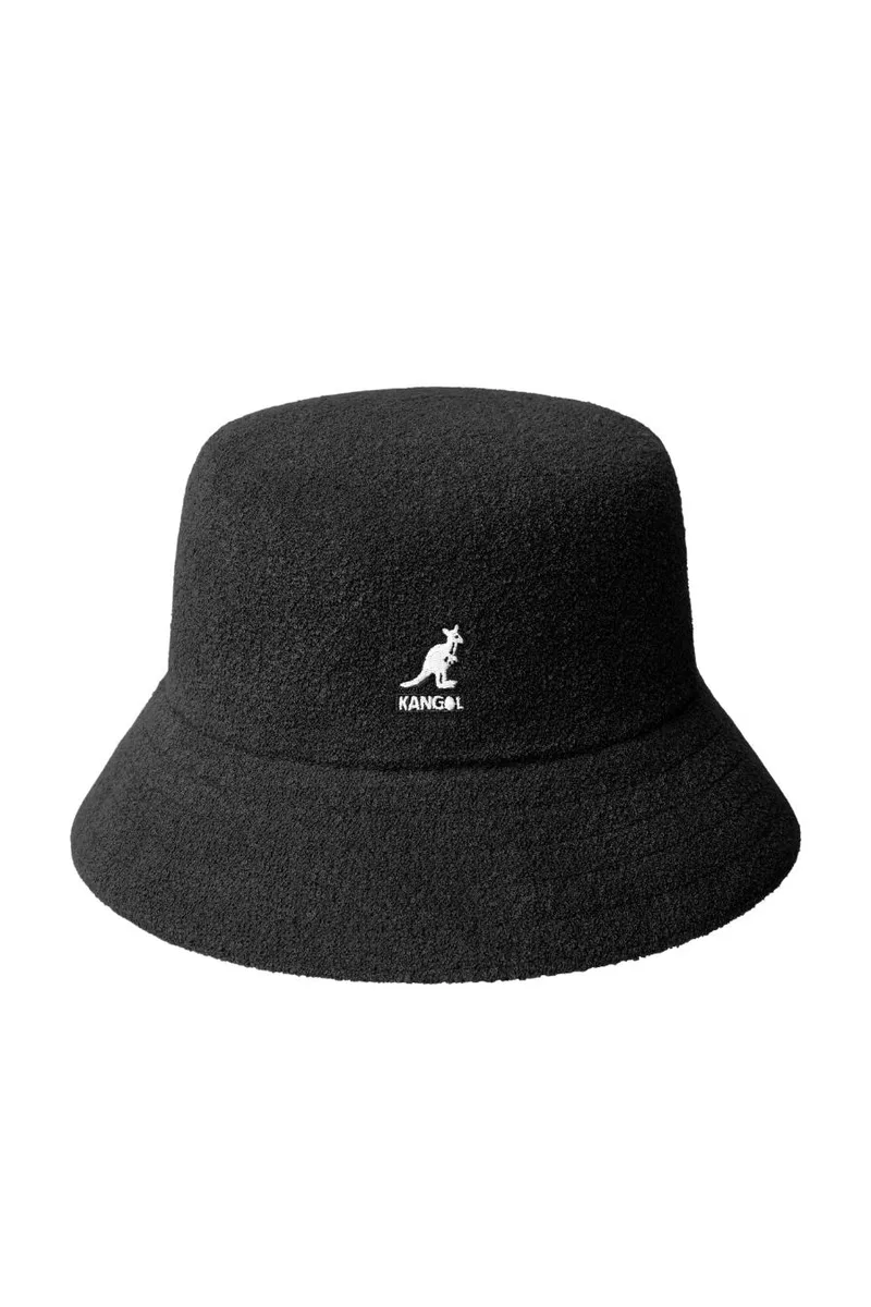 KANGOL Καπέλα Bermuda Bucket - BLACK-K3050ST-BLACK